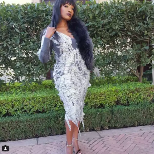 Actress Sophie Ndaba Shows Off Snatched Slim Body